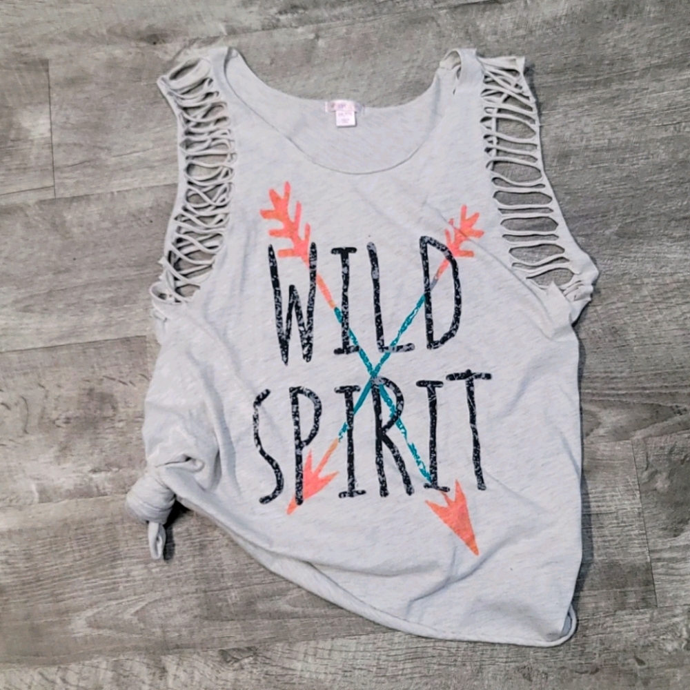 Wild Spirit Graphic Flowy Tank